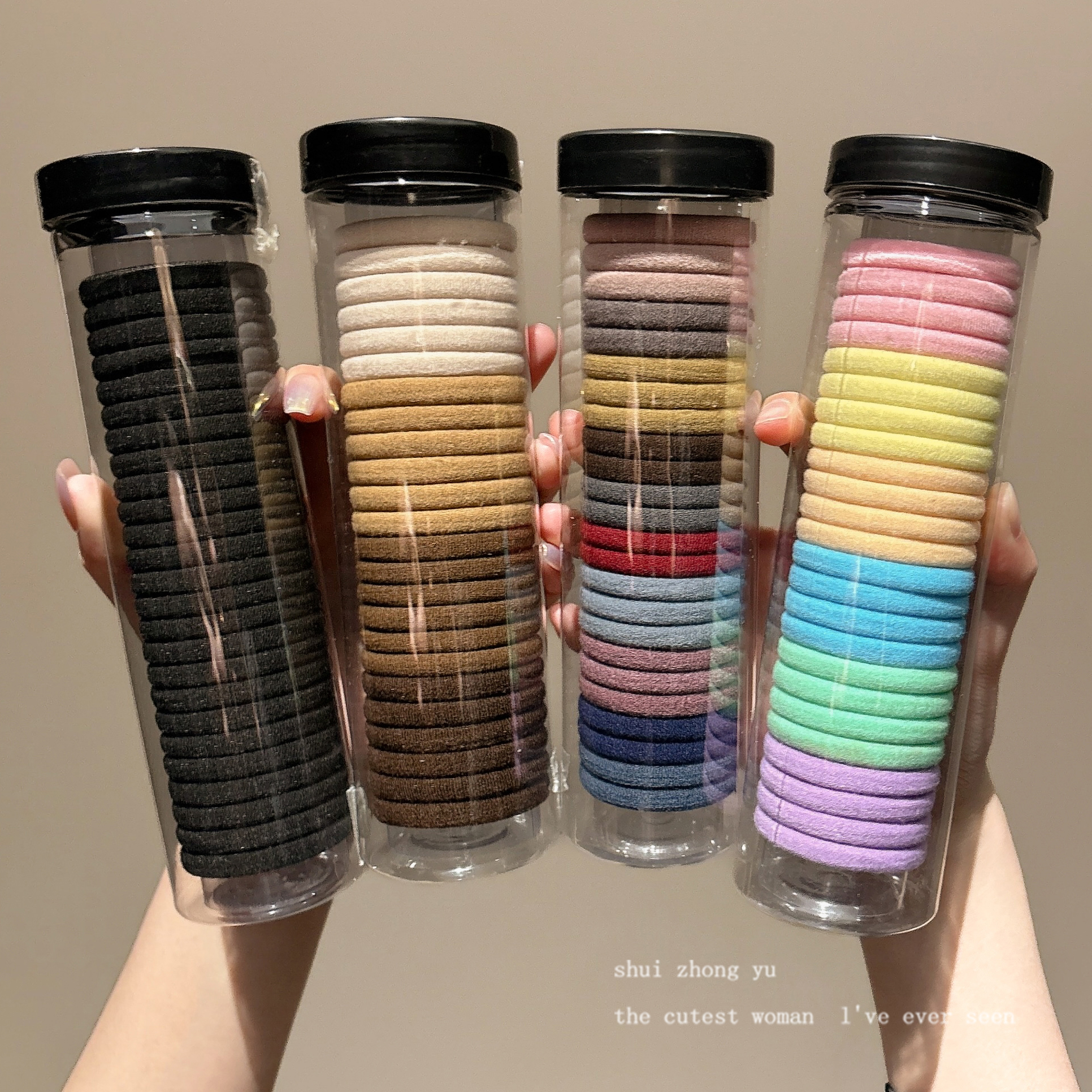 简约高弹力扎头发橡皮筋