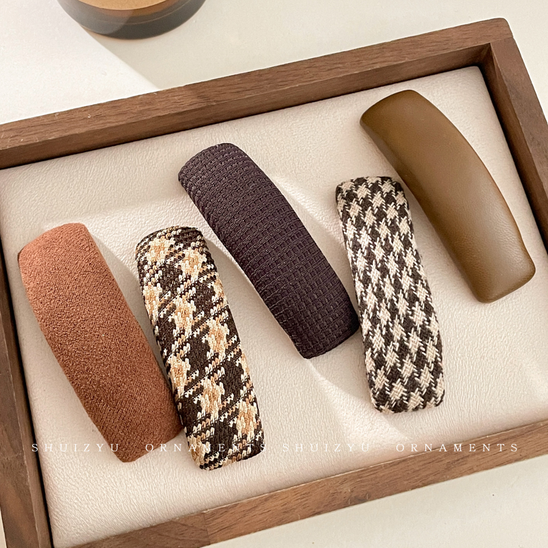 前额侧边刘海夹秋冬夹子