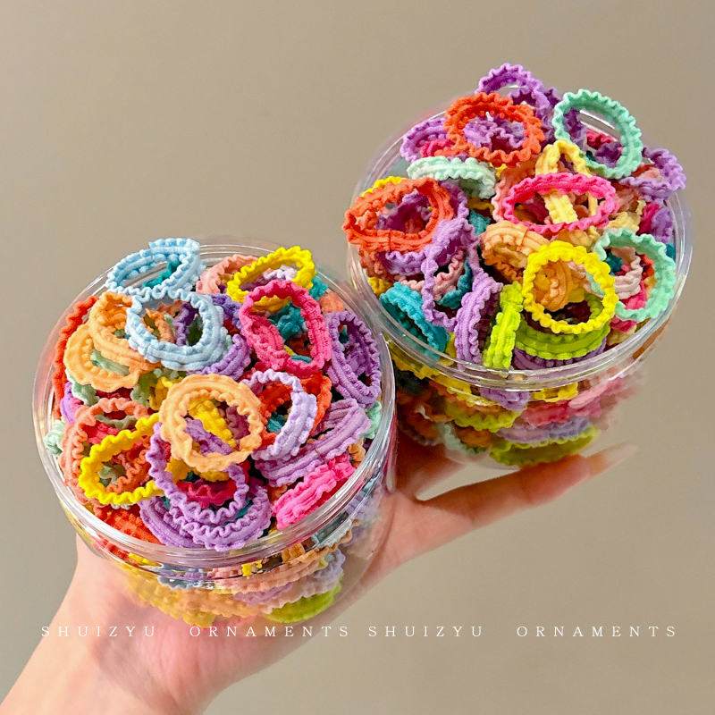 儿童彩色发绳可爱扎头发