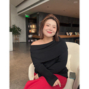 木子理想大码 一字肩大翻领针织衫 女优雅露肩毛衣 胖mm冬季 店主同款