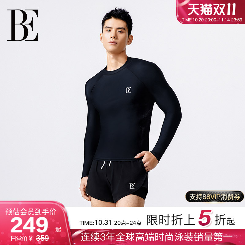 BE范德安男士高弹透气泳衣
