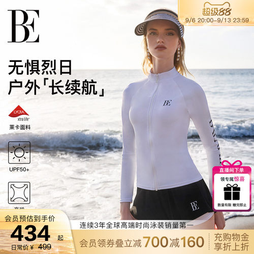 BE范德安冲浪系列防晒分体泳衣
