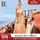 BE范德安花漾系列2025女士披纱裹裙罩衫 轻薄飘逸大裙摆精致奢华