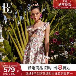 成人遮肉约会女孩绝美 连体泳衣女士裙式 BE范德安时尚 系列2025