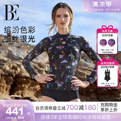 BE范德安新品分体泳衣