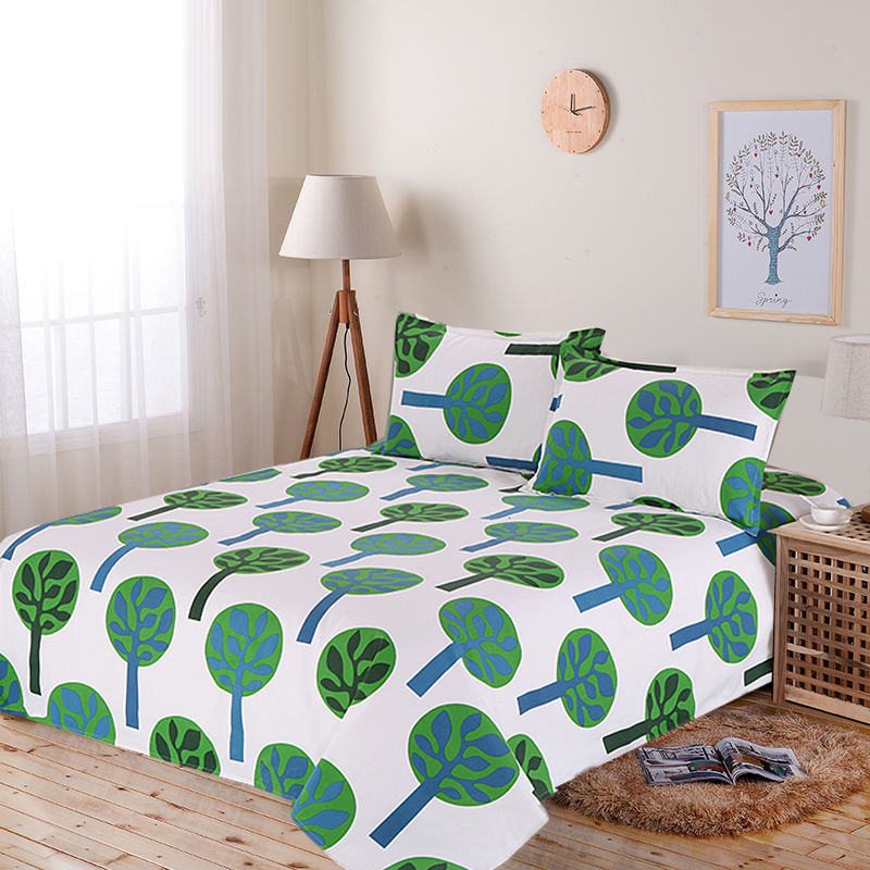 纯棉不起球加密老粗布床单