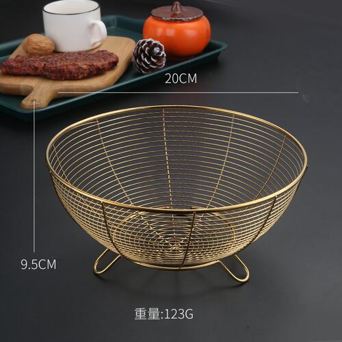 厨房水果盘洗菜盆洗菜筐不锈钢