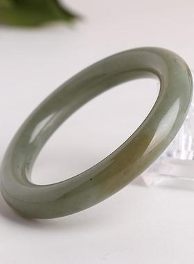 新疆胖圆条手镯且末糖玉镯子女