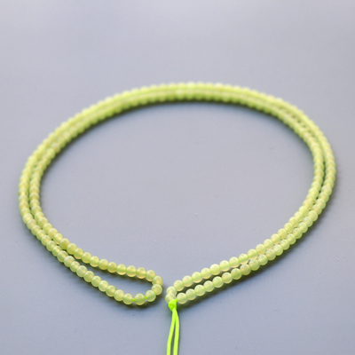 黄口料小米珠项链挂绳挂件玉手链