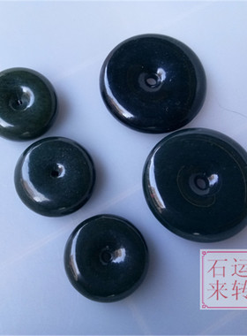 保真和田玉 青玉 塔青黑青平安扣 面包圈 男女通款挂件吊坠男女款