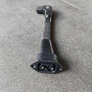 10平新国标电动车雅迪插座充电器转换线2+8锂电换电品字通用插头