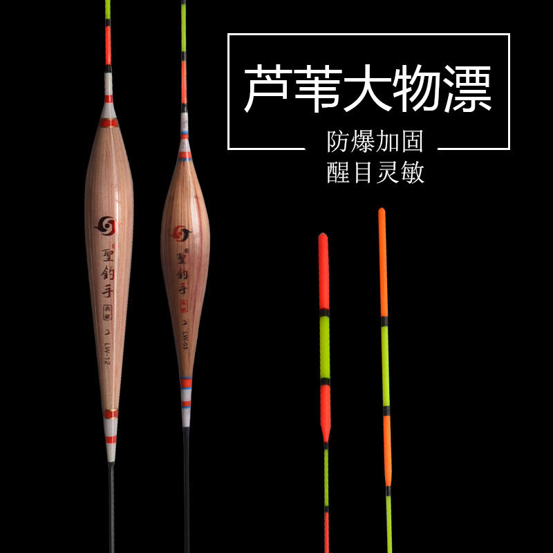 正品芦苇大物漂加粗醒目青鱼鲢鱼浮漂60cm黑坑高灵敏流氓湖库鱼漂