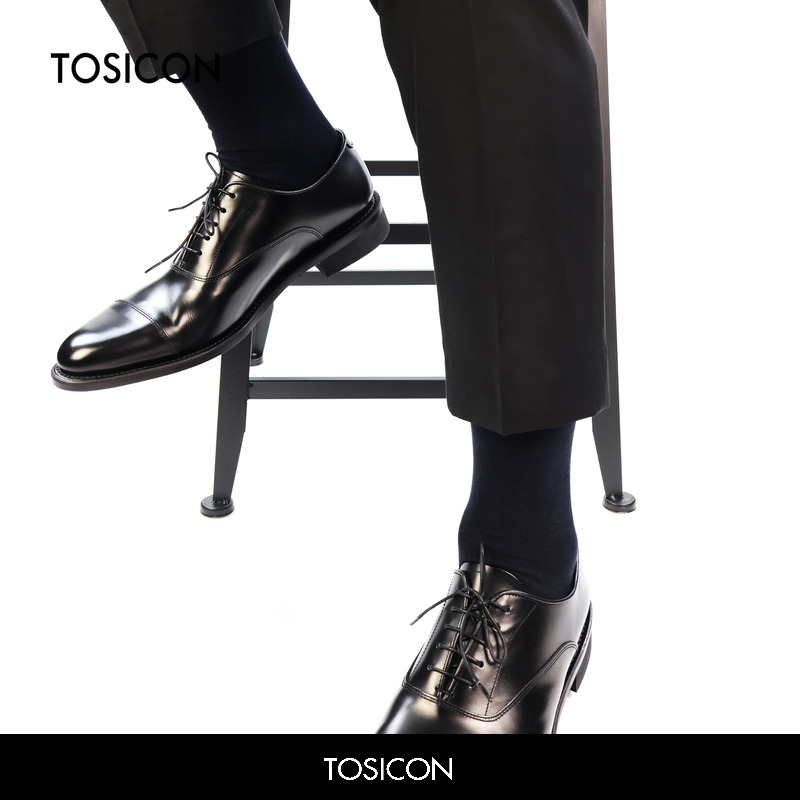 【5双】TOSICON男士纯棉中筒袜子