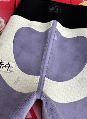 安迪6987鲨鱼裤600克重加厚保暖防风九分打底裤外穿内搭高腰收腹