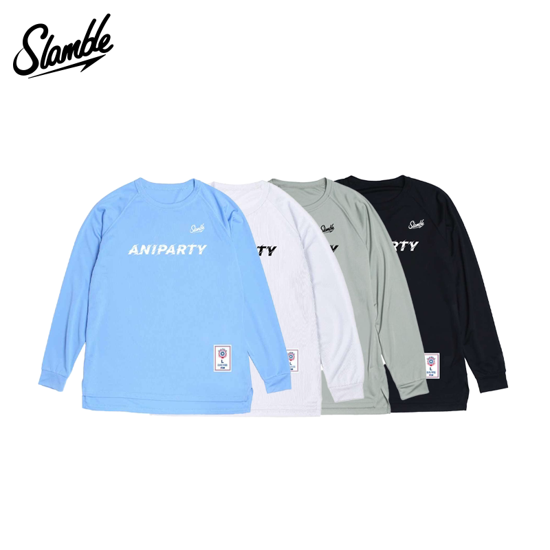 【清仓】slamble联名周凯恒 ANIPARTY速干运动投篮服长袖T恤图片