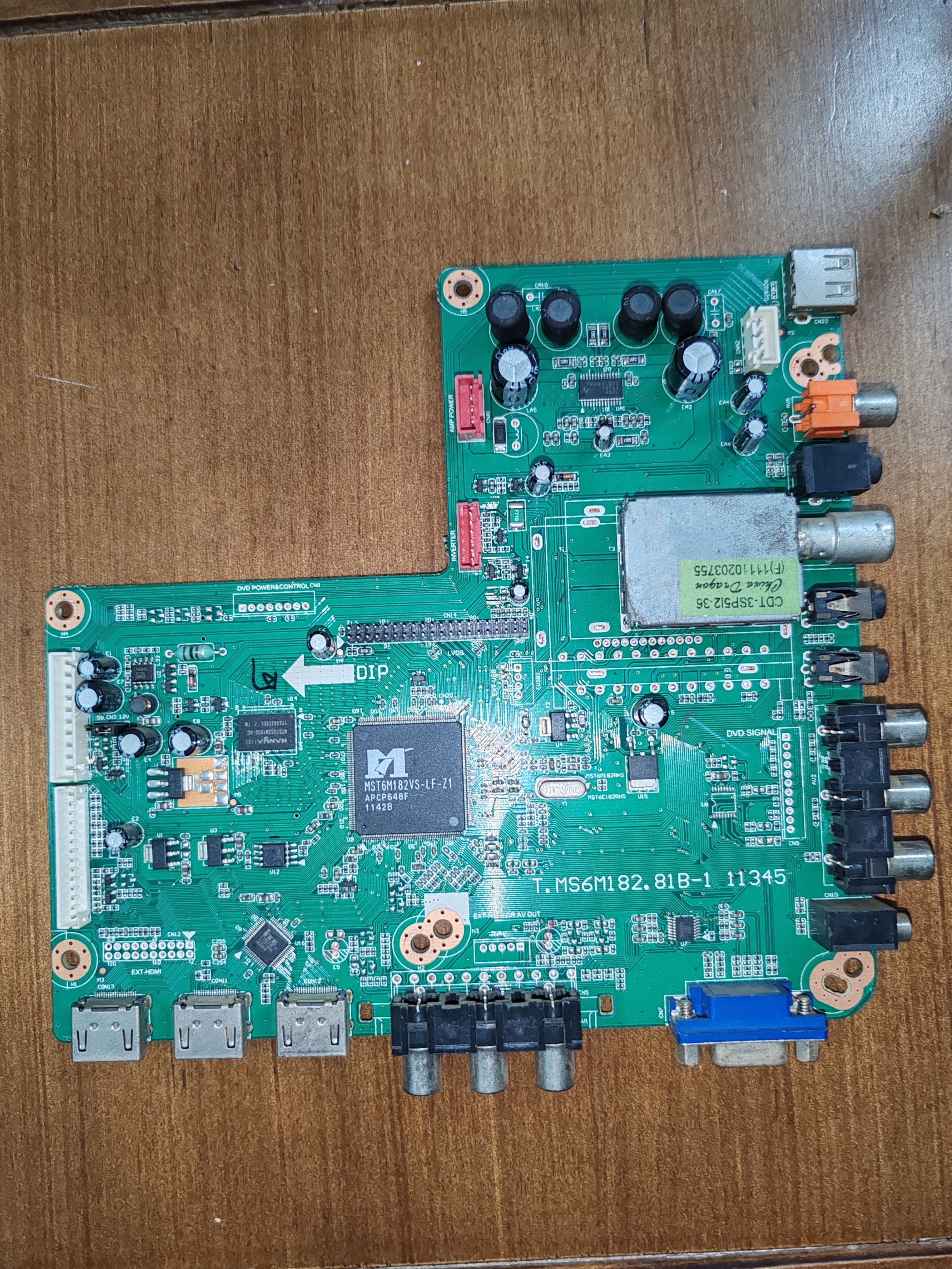 TP.ms6m182.81b 电视机主板测试好发货配遥控确认好分辨率