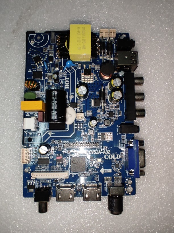 金锐显电视主板 CV53a-a32 新款通用双高清有AV接口兼容多种LED屏