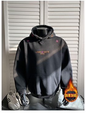 W216高质量奥粒绒卫衣白灰黑色M到3XLP49