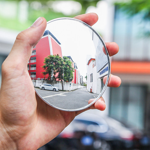 9.5厘米凸面镜手持反光镜