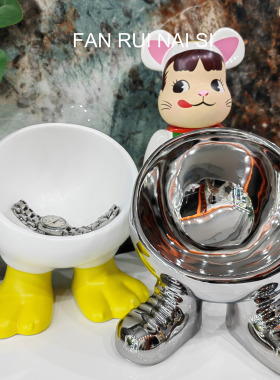 陶瓷收纳北欧客厅时尚摆件