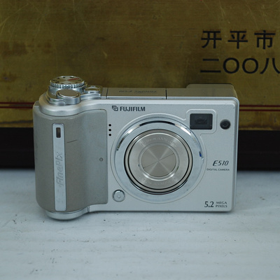 Fujifilm/富士 FinePix E510 Zoom 卡片机 家用复古便携数码相机