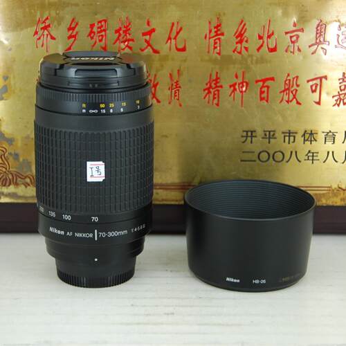 99新 尼康 70-300 F4-5.6G 小纸炮 单反镜头 中长焦打鸟 性价比高
