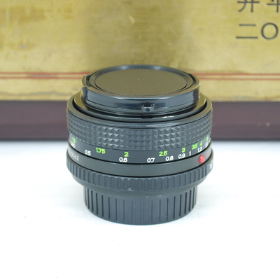 美能达MD口 海鸥 50mm F1.8 手动单反镜头 大光圈定焦人像标头