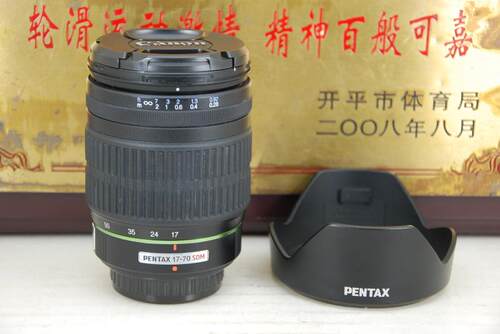 98新 宾得 17-70 F4 SDM 单反镜头 广角中焦 恒定光圈 标配挂机头