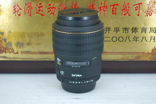 92新 PK口 适马 105mm F2.8 MACRO 百微 单反镜头 定焦微距人像