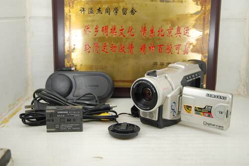 Samsung/三星 VP-D80i 记录器miniDV 磁带卡带 复古收藏怀旧模型
