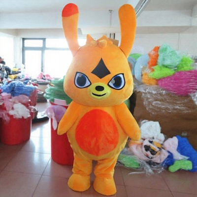 定做动漫小兔子人穿戴卡通人偶装扮巡演出行走道具布偶玩偶衣服装