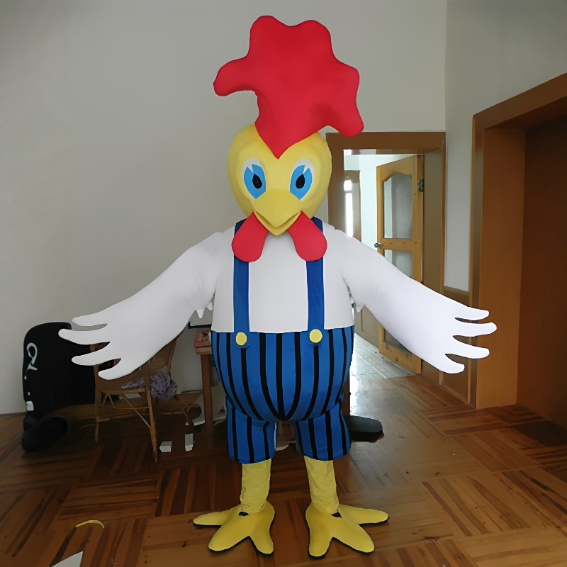 定制动漫美丽大公鸡卡通人偶小鸡人穿戴巡演出装扮道具布偶衣服装