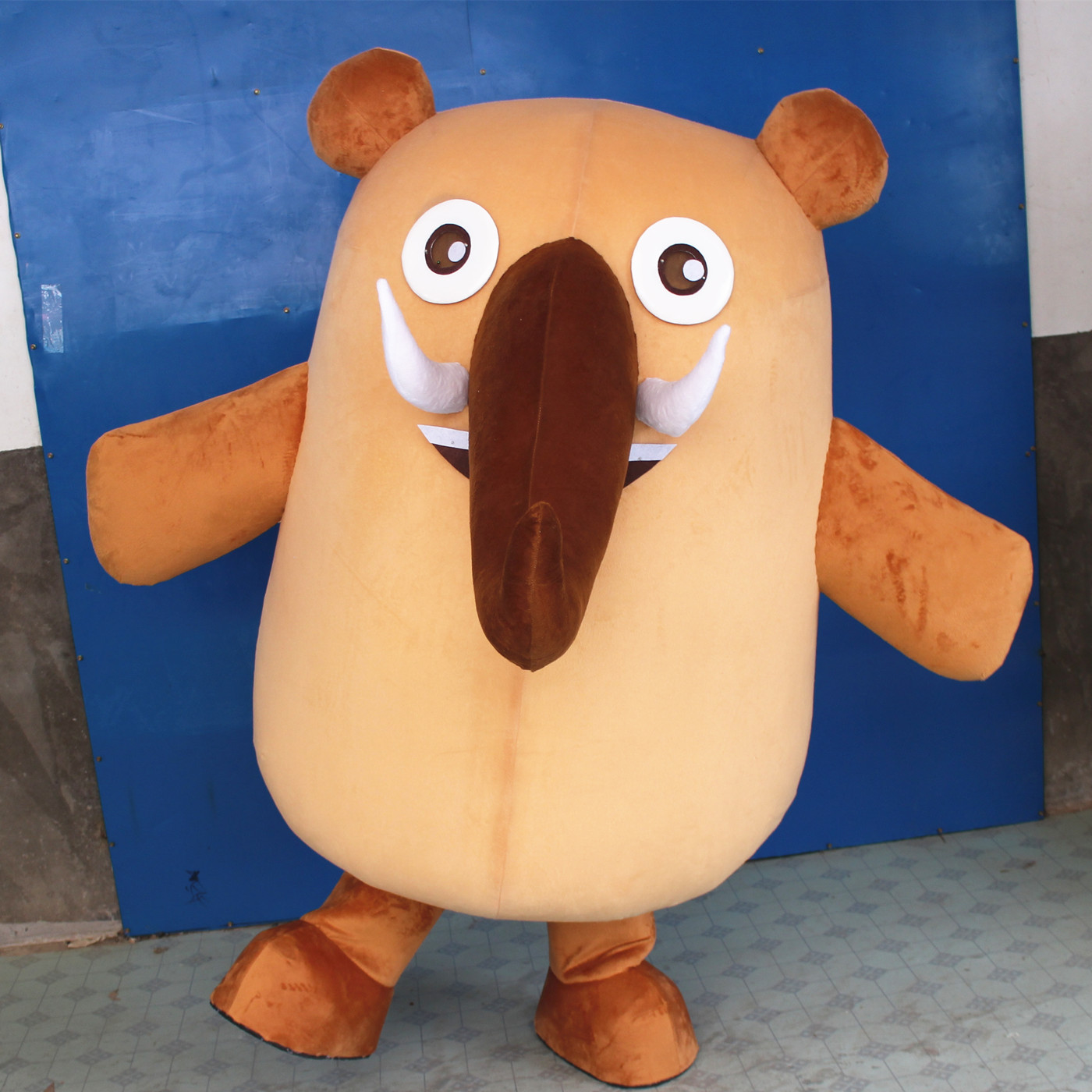 定制动漫少儿宣传表演小象卡通人偶大象装扮巡演出道具布偶衣服装