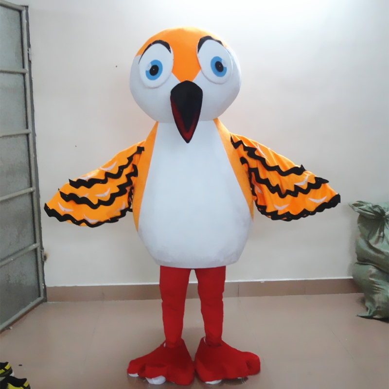 定制动漫小鸟翠鸟人穿戴装扮表演卡通人偶巡演出道具布偶衣服装