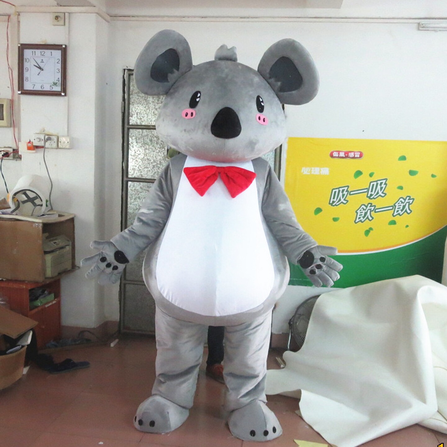 定做动漫动画活动考拉无尾熊卡通人偶布偶巡演出装扮道具衣服装