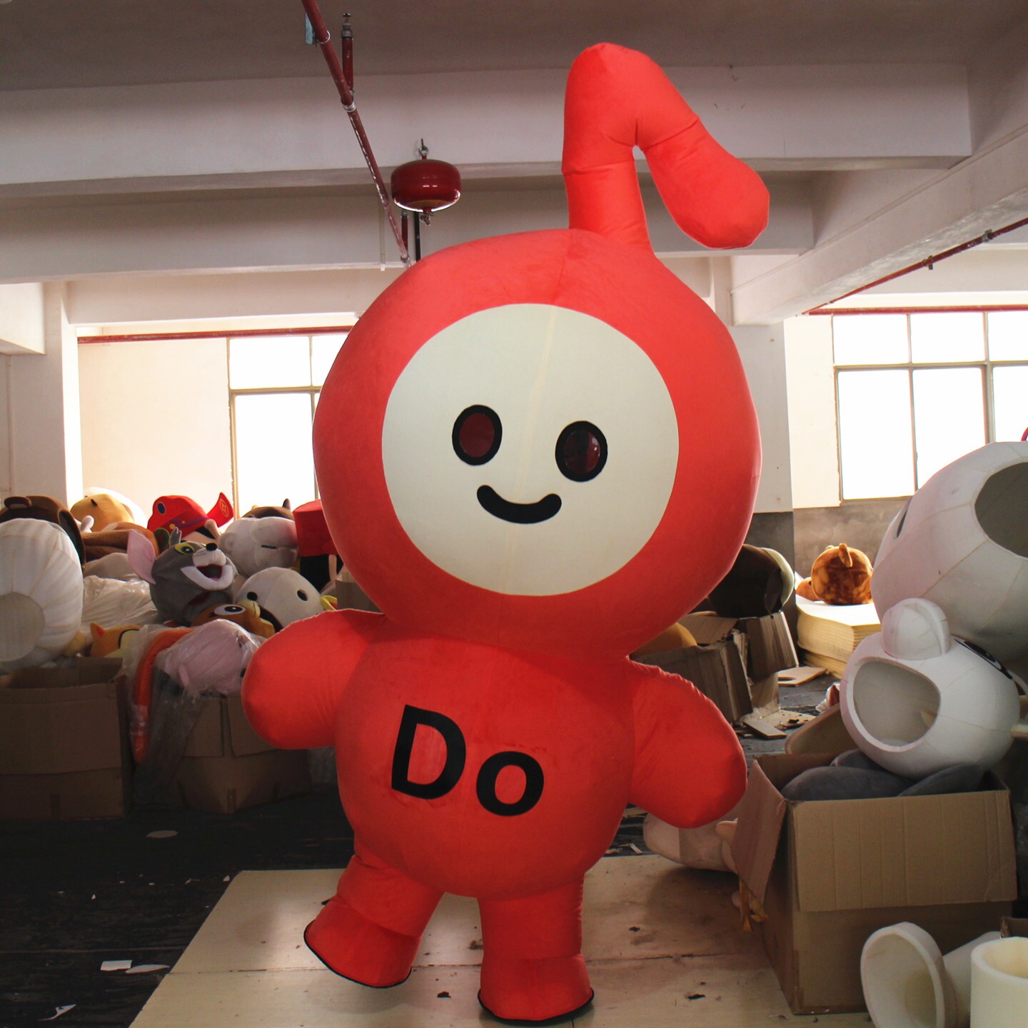 定制充气企业商场活动吉祥物DO音符娃娃表演卡通人偶道具布偶服装图片