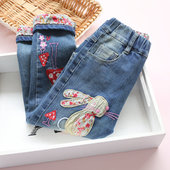 Pantalon fille en Toile de coton - Ref 2062260 Image 16
