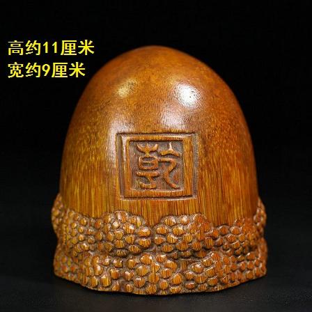 古玩古董收藏老尖精品居家摆件工艺精湛手工雕刻老角雕收藏品