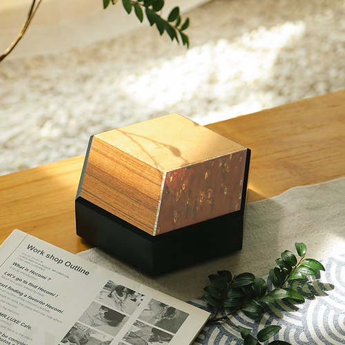 日本进口桦细工首饰收纳盒高级感