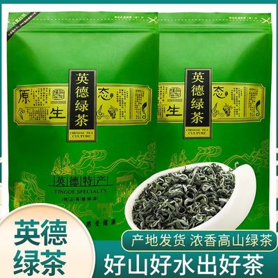 绿色茶园】正宗英德绿茶云雾高山一级浓香型茶叶广东特产送礼自喝