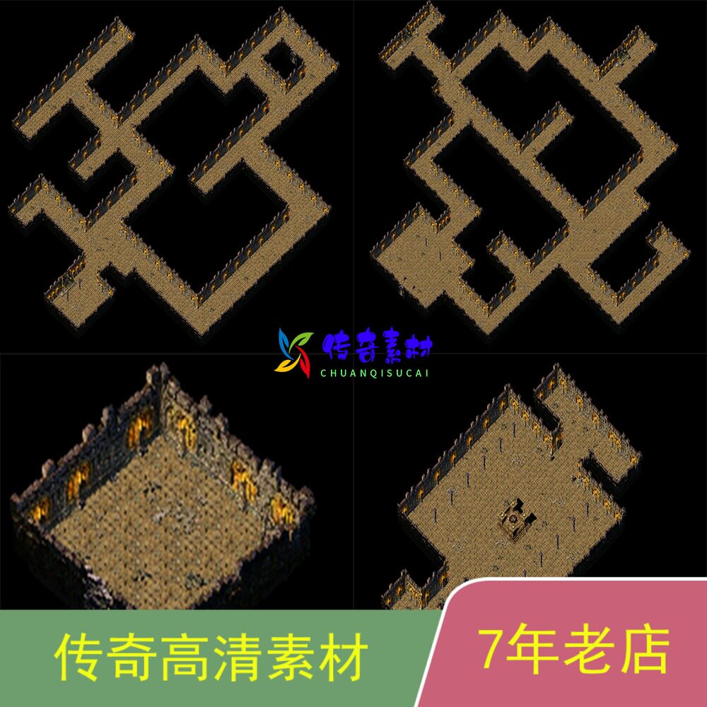 热血传奇地图素材套图沃玛1-4层高清套图4张传奇技术服务
