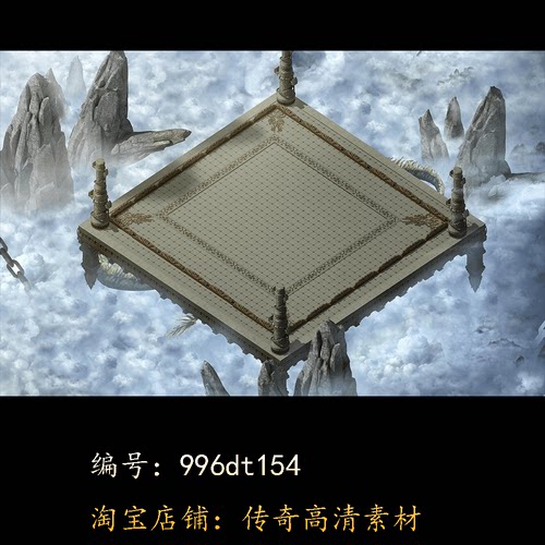 996引擎专用传奇地图全新高清真彩传奇素材复古套图dt154