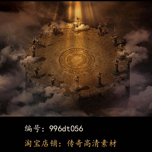 996引擎专用传奇地图全新高清真彩传奇素材复古套图dt056