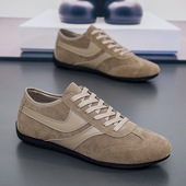 2026新款 鞋 春季 百搭休闲运动一脚蹬豆豆男款 潮流开车工作板鞋 男鞋