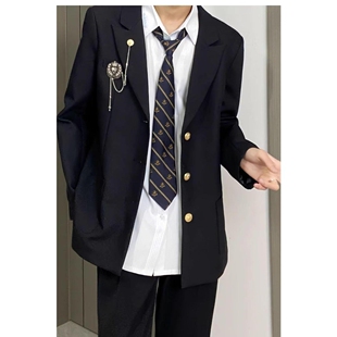 dk制服男生预备校服成人礼服一整套jk西装外套情侣装西服班服套装
