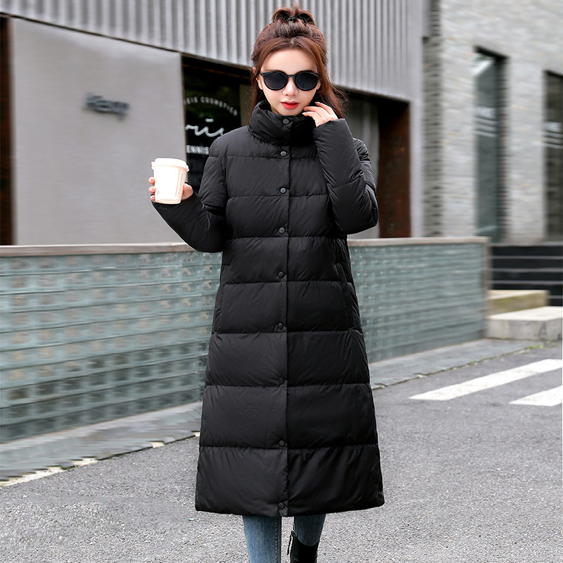厂家直销过膝休闲加厚棉服棉服女时尚球球棉大码韩版时尚外套大衣