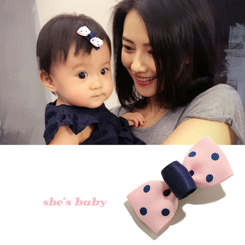 shes贾静雯布布公主边夹儿童发饰