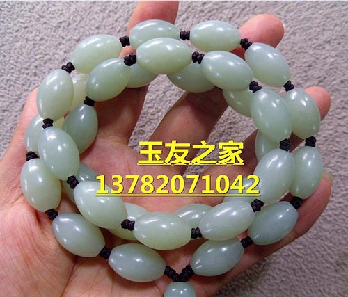 男款挂绳路路通项链关公玉石吊坠