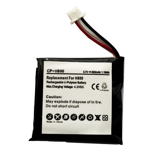 适用罗技H800耳机电池981-000337 AHB472625PST