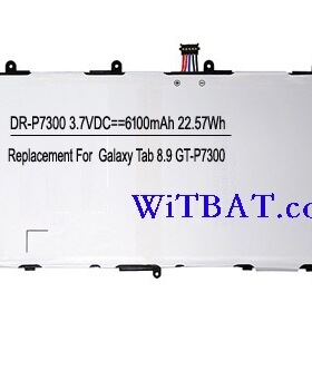 适用Galaxy Tab 8.9 GT-P7300电池SP368487A